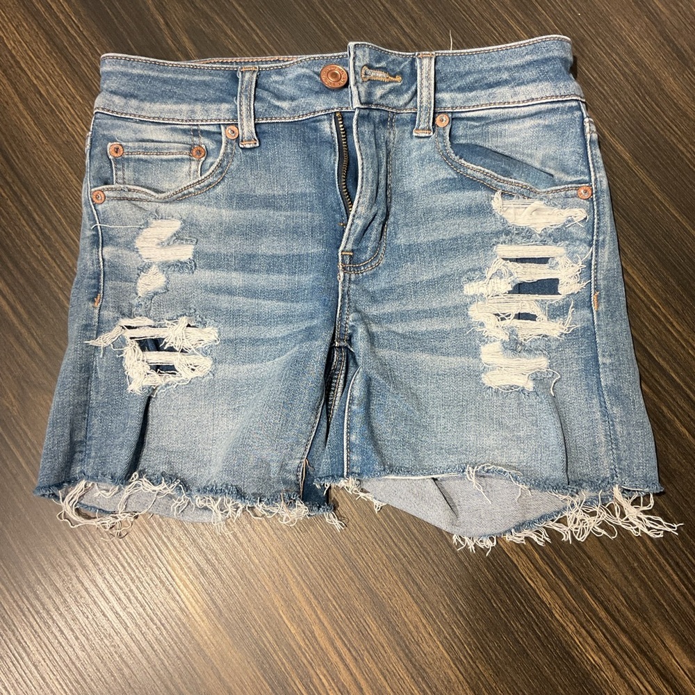 American Eagle Denim Women's Jean Shorts - Midi Size 2